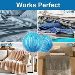 YAGXIG Pet Hair Removal Balls - Mini Ball Pluizenverzamelaar - Pluizenverzamelaar voor de wasmachine - Verwijdert effectief katten- en hondenhaar van kleding, lakens en handdoeken - Verpakking van 20 stuks — thumbnail 3