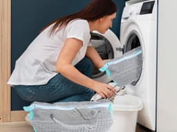 2 stuks schoenen waszak, sneakers, schoenen voor wasmachine, herbruikbare waszak, ritssluiting, waszak, voor wasmachine, reizen, sokken en sneakers (grijs) — thumbnail 3