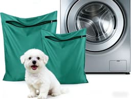 Dierenwaszakken 2 Stuks - Duurzaam Polyester - Beschermt Wasmachine - Voor Honden en Katten - ShopVlot — thumbnail 1