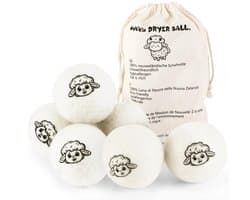 Drogerballen voor wasdroger, 100% hypoallergeen, wasballen voor dons