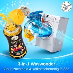 Fresh Line® - Wasverfrisser (3 pack)- Fresh Boost - Wasparfum - Geurparels - 3 x 300 g — thumbnail 3