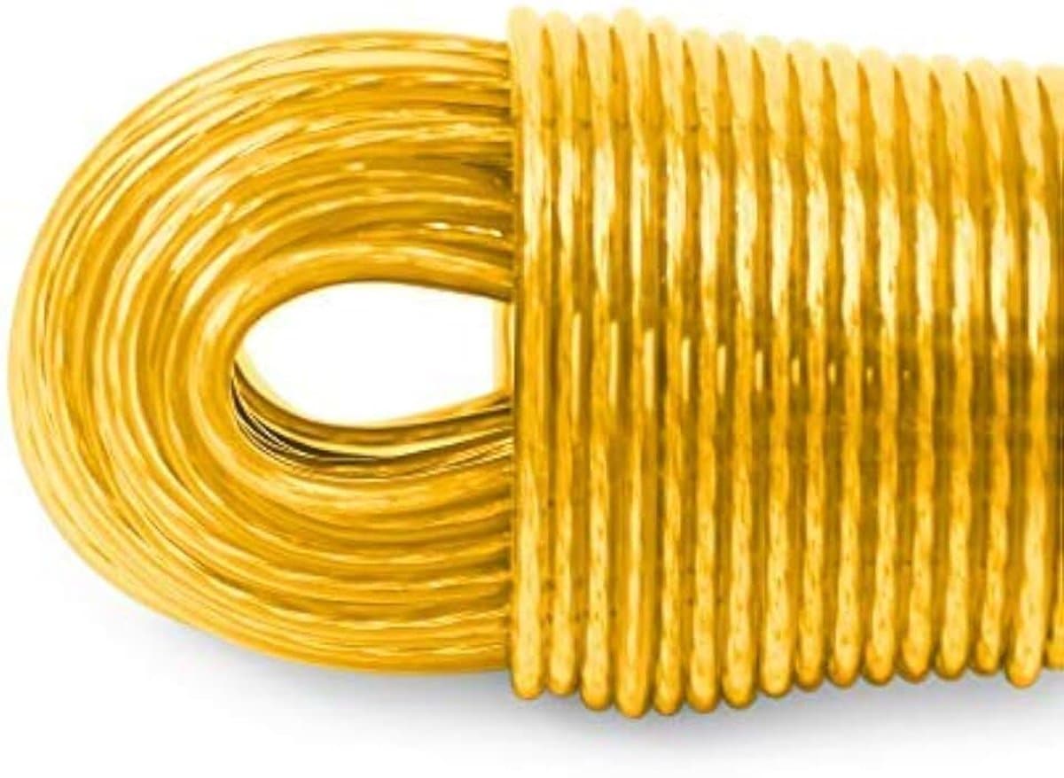 Waslijn 50 meter met stalen kern - extra sterk en extra lang — afbeelding 1