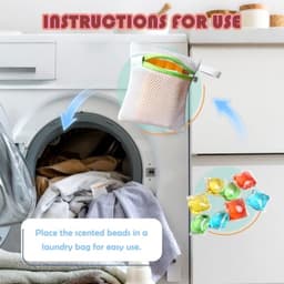 15-delige Herbruikbare Was Pod Beschermzakken - Zipper - 5 Kleuren — thumbnail 5