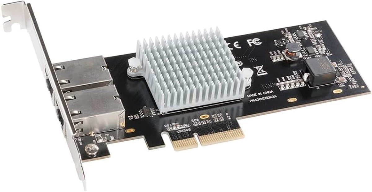 Sonnet Presto G10E-2X-E3 Geoptimaliseerd voor Thunderbolt netwerkkaart zilver — afbeelding 1
