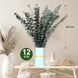 Gedroogde eucalyptustakken, 43 cm, natuurlijke gedroogde bloemen, decoratie — thumbnail 4