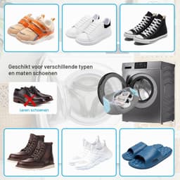 Schoenwaszak - Microvezel - Grijs - 2 stuks — thumbnail 3