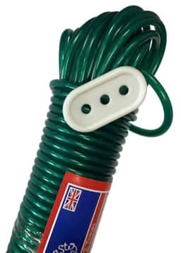 Premium Kwaliteit Stalen Kern Waslijn 4,7 mm Dik - 20 Meter Groen — thumbnail 2