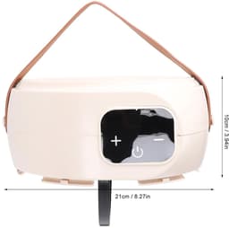 Draagbare Kledingdroger - 500 W Stille Opvouwbare Draagbare Draagbare Drogermachine met Timer, Compacte Reis Mini -droger, Snelle Elektrische Drogers voor Kleding Ondergoed — thumbnail 1