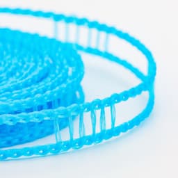 8m waslijn - Winddicht en stabiel - Nylon - Montage zonder stoten - Geschikt voor binnen- en buitengebruik - Blauw — thumbnail 5