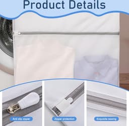 Praktische Set van 3 Wasnetten voor Optimale Kledingbescherming en Reizen — thumbnail 3