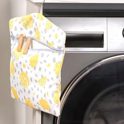 Lemon Print Peg Bag – Organiseer en Hang Makkelijk Op voor Klemmen, Geschikt voor Binnen/Buiten, Herbruikbaar, 33 x 30 cm — thumbnail 3