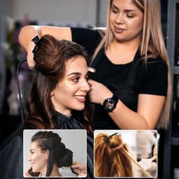 6 Stuks Professionele Kappersklemmen voor Dik en Fijn Haar — thumbnail 3