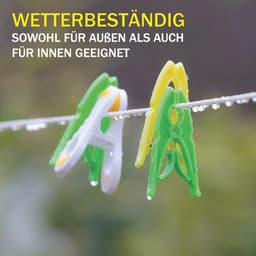 Uittrekbare Waslijn - 20 Meter, Roestvrij en Weerbestendig, Perfect voor Droogmolen en Tuin — thumbnail 5