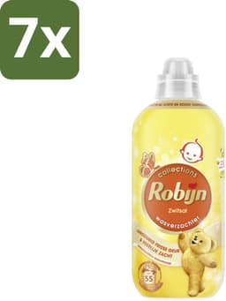 7 x Robijn – Wasverzachter – Zwitsal – 1,1 L - Koffiezetapparaat — thumbnail 1
