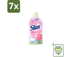 7 x Silan – Wasverzachter – Classic Pink Passie voor Rozen – 1144 ml - Grootverpakking - Wasverzachter - Roze Geur - Wasgoed Verzachter - Kleding Verzachter - Statische Elektriciteit