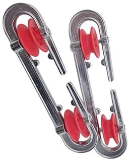 Aluminium Waslijn Verspreider voor Zware Belastingen - Katrol Accessoires voor Lange Waslijn — thumbnail 5