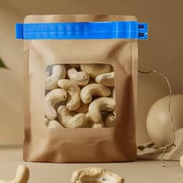 Voedselzak Clips - Keuken Klemmen - Voedsel Verpakken - Luchtdichte Afdichting - Grote Zware Klem - Blauw — thumbnail 2