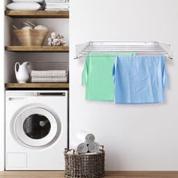 RONN® Wanddroogrek Inklapbaar - Wanddroogrek - Wit - ‎40cm x 80cm x 10cm; 3 kg — thumbnail 4