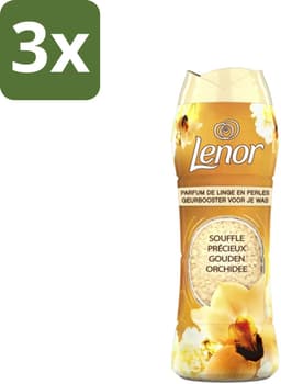 Lenor - Geurbooster - Gouden Orchidee - 22 Wasbeurten - Bulkverpakking - 3 stuks — thumbnail 1