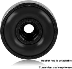4x Universele Aluminium Isolatievoeten voor Audio Apparatuur - Trillingsdempers voor Versterkers en Speakers — thumbnail 3