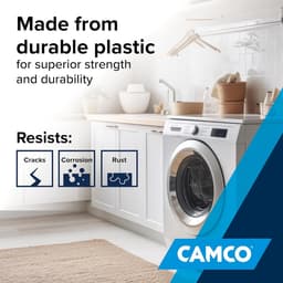 Lekbak voor Wasmachine - Bescherm uw Vloer tegen Waterlekkage - Inclusief PVC Afvoerkop — thumbnail 3