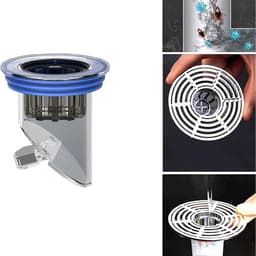 Afvoer Zwijnen - Douche Gootfilter - Keuken Badkamer - Geurfilter - 4.3cm 7cm - Blauw — thumbnail 4