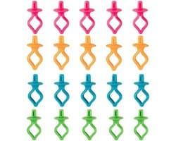 20 Stuks Spoelvaste Clips voor Naaimachine Draadspoelen - Universele Klemmen