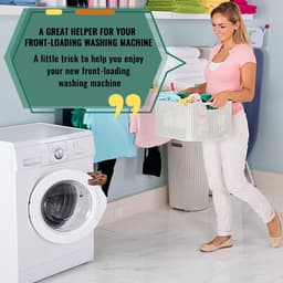 2x Silicone Deurstopper voor Wasmachine - Ventilatie & Geurpreventie — thumbnail 2