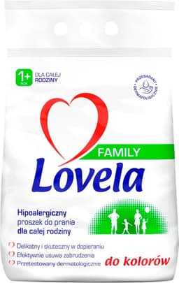 Lovela Family - Wasmiddel voor Kleuren - Hipoallergeen - 2,1kg — thumbnail 1