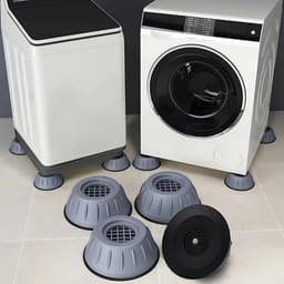 Wasmachine trillingsdemper - Wasmachine Demper - Trillingsdemper - Anti Slip Trilmats - Schokdemper - 4 Stuks Anti Tril Poten — thumbnail 1