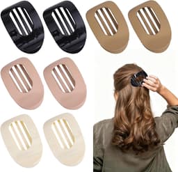 8 Pieces Flat Claw Clips, Duck Bill Hair Clips for Women, Flat Hair Clips, Strong Grip, Side Hair Clips, Non-Slip Hair - ShopVlot — thumbnail 1