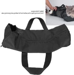 Honden- en kattenwaszak voor een comfortabele badervaring met ademend gaas en muilkorf — thumbnail 2