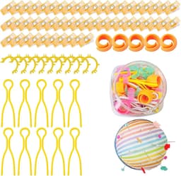 Naaiclips Set - Stoffen Clips - Hobby Naaien - Sterke Grip - 100 Delen - Meerkleurig — thumbnail 1