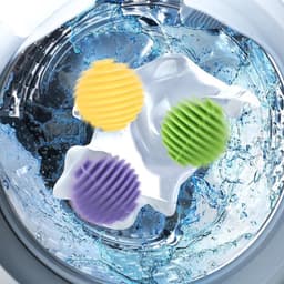 15 stuks herbruikbare rubberen drogerballen - wasbal voor wasmachine - anti-verstrikking - wasdroger accessoires — thumbnail 4
