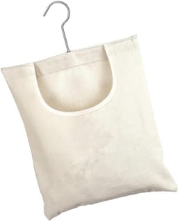 Wasknijper Tas - Kleding Pinnen Houder - Wassen Organiseren - Draaibare Haak - 26.7 x 31.8 cm - Khaki — thumbnail 3