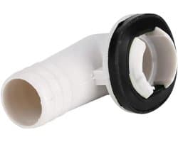 Afvoer Connector - Airco Afvoer Waterafvoer - Airco Water Afvoeren - Universele Toepassing - 4.7 cm Buitendiameter - Zwart
