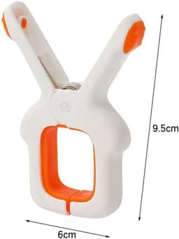 Strandlaken Clips - Wasserij Plastic Clip - Winddicht - Heldere Kleur - Kleding Pins - Grote Wasserij Plastic Clip - Geschikt voor Ligbedden - Familie Pack - Zwembad Handdoek Haringen. — thumbnail 3