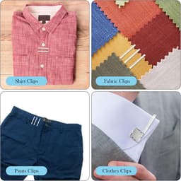 SnelShoppen - 300 Stuks Transparante Kledingknijpers U-Vormige Krokodillenklemmen Stofklemmen voor Hemden, Sokken, Broeken, Dekens - Lichtgewicht en D — thumbnail 3