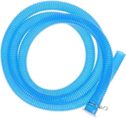Afvoerslang Wasmachine - Waterinlaat Slang - Afvoeren Water - Versterkt Flexibel Materiaal - 160 Centimeter - Blauw — thumbnail 1