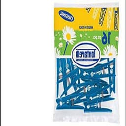 Wasknijpers Kunststof - Kledingklemmen Set - Kleding Drogen - Stevig Ontwerp - 16 Stuks - Blauw — thumbnail 2