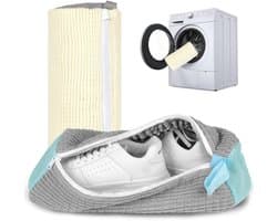 Inovra - Schoenwaszak, wasmachine, 2 stuks schoenen waszak, schoenwaszak, schoenenwaszak, schoenborstel waszak, waszak voor wasmachine