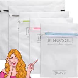Thijox - XL Waszakken Set van 5, Wasnet voor Kleding, Beddengoed en Schoenen, Beschermende Waszakken voor Wasmachine, Diverse Maten, Ideaal voor Huis — thumbnail 1