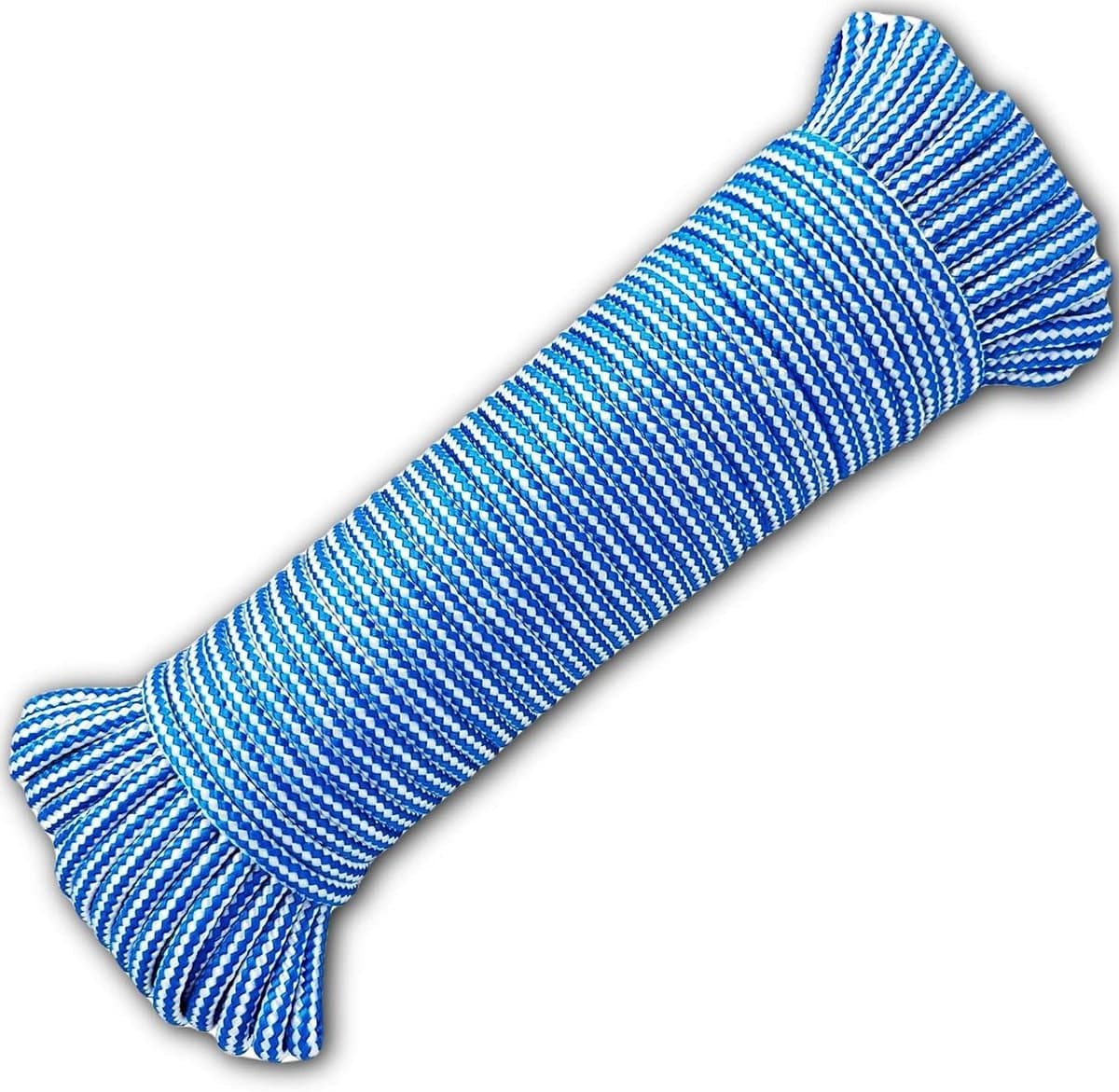 Waslijn - Kledinglijn Touw - Kleding Drogen - Vochtbestendig Polypropyleen - 15 meter - Blauw — afbeelding 1