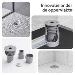 longziming -2 Stuks Afvoerslang Afdichting voor Wasmachine – Siliconen Afvoerafdichter – Anti-Geur & Anti-Terugstroom – Geschikt voor Afvoerbuizen 35-40 mm en Slangen 18-32 mm – Wit — thumbnail 3