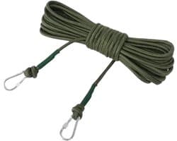 Draagbare Waslijn - Reis Waslijn - Buiten Kleding Drogen - Glad PVC Materiaal - 10 Meter - Groen