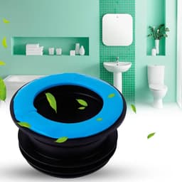 Rubber Ring Geurbestendig, Wc Muffen Toilet Wax Pakking Rubberen Afdichting Afvoerpijp Afdichtring — thumbnail 4