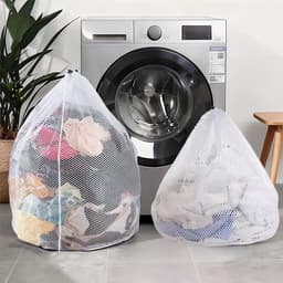 Wasmachinezakken 4 Stuks - Dikke Mesh - Trekkoord - Beschermt Kleding Bij Het Wassen - ShopVlot — thumbnail 4