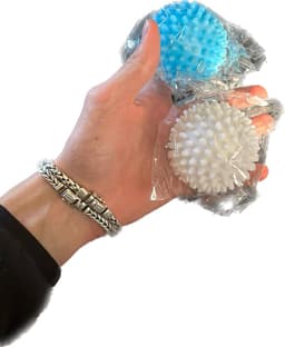 Piro - Droger Bal - Herbruikbare Wasdroger Bol - Snellere Droogtijd - Wasbol - Blauw — thumbnail 3
