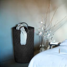 Reisenthel Loophome L Wasmand - Opbergmand - 65 L - Frame Rhombus Zwart — thumbnail 3
