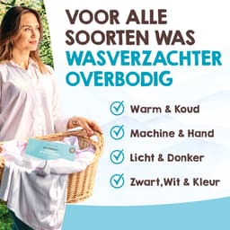 Mr. Green Mind Wasstrips ECO 240 Wasbeurten fris Misty Mountains Wasmiddel Milieuvriendelijke Wasstrips Wasmiddel Voordeelverpakking incl. wasverzachter — thumbnail 3